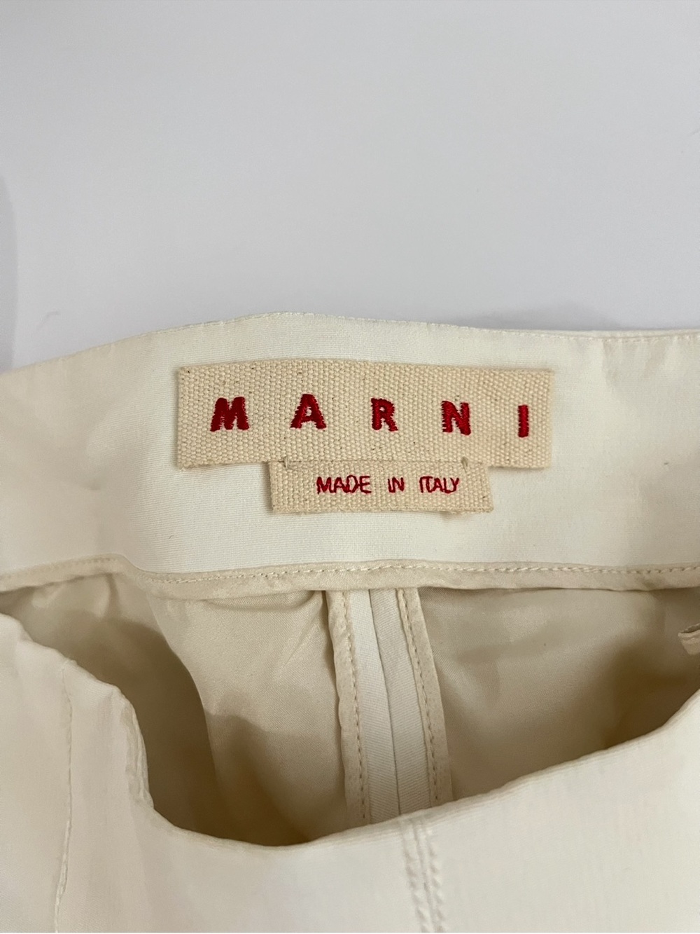 Marni Off-the-Shoulder Ivory Top – IT 38 - Picture 2 of 9